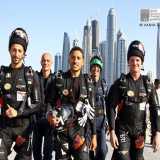 Mario Fattoruso con la nazionale italiana di paracadutismo